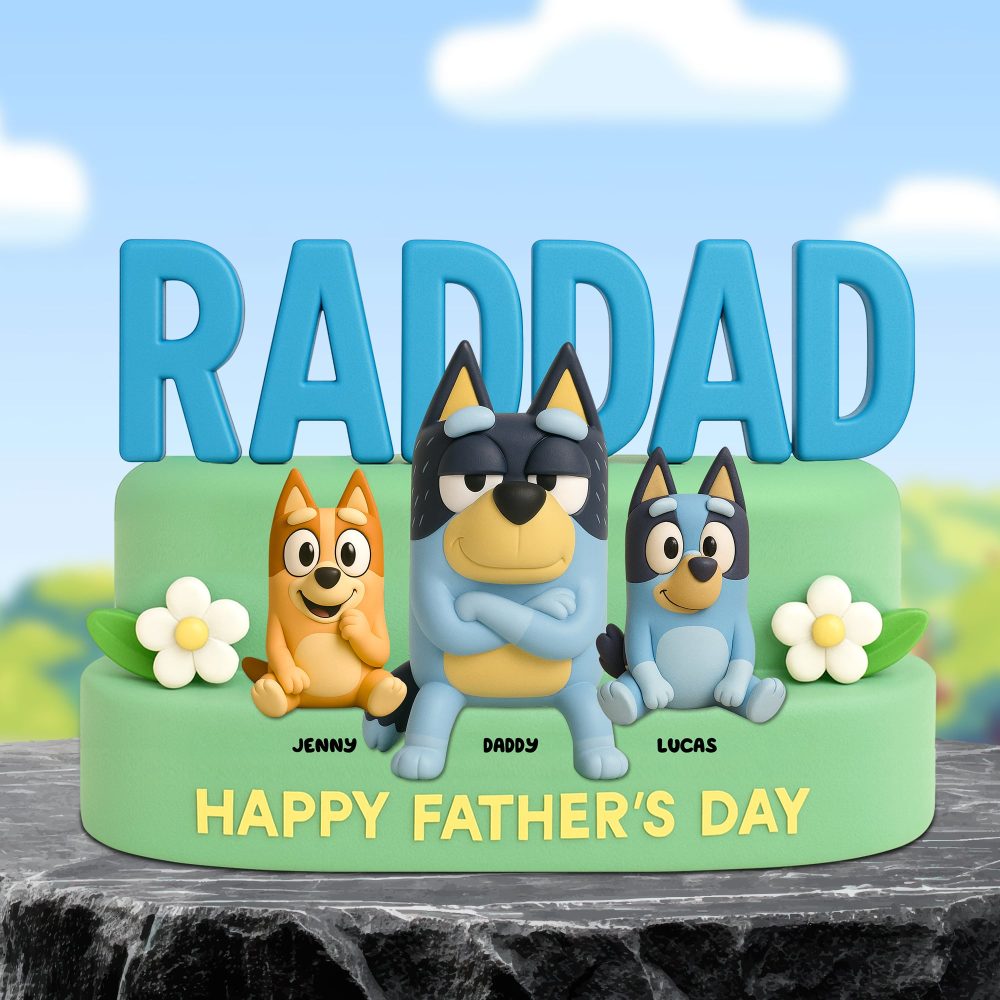 Rad Dad Plaque Personalized Gifts For Dad 05Natn120525
