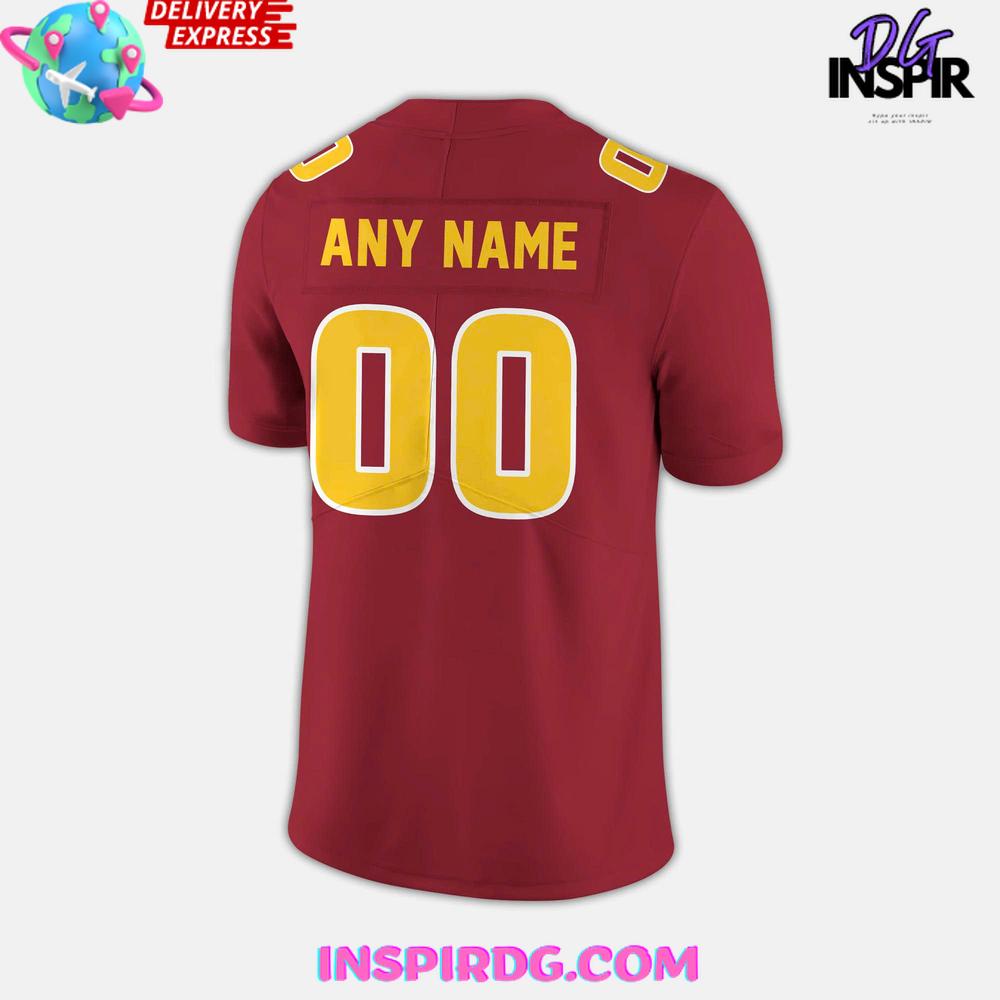 2025 Arizona State Sun Devils New Season Red Football Jersey - Image 3