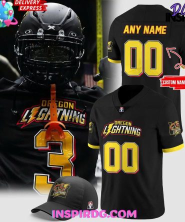 2025 Oregon Lightning Game Day Special Football Jersey