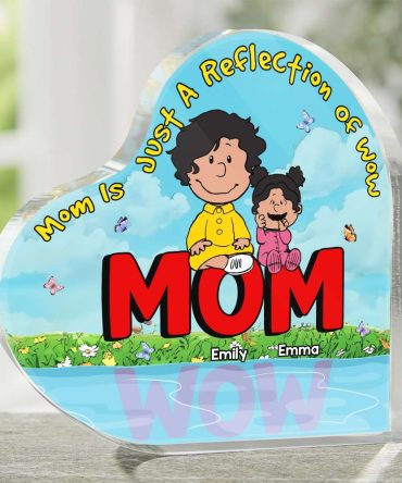 Personalized Gifts For Mom Heart Shape Plaque 05Tomh100125Hh