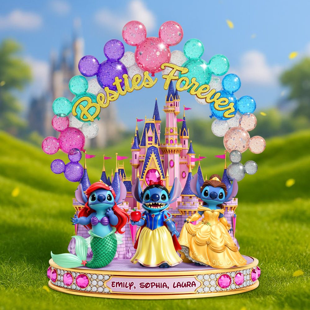 Cute Monster Besties Plaque - Personalized Gifts For Besties 04Ohpu250625 - Image 2