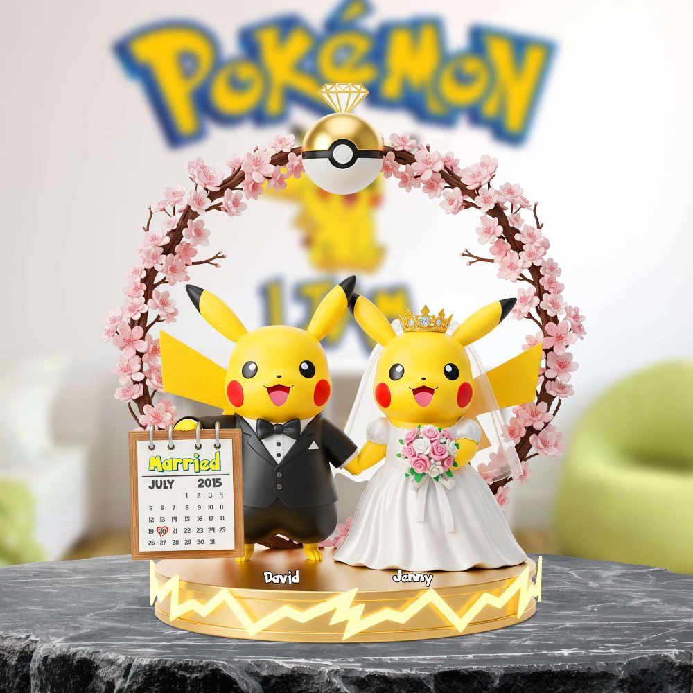Wedding Couple Acrylic Plaque - Personalized Gifts For Couple 01Natn090725 - Image 2