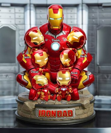Steel Dad Acrylic Plaque - Personalized Gifts For Father 03Ohlu170525