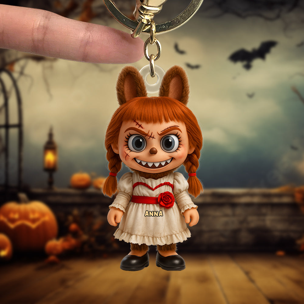 Iconic Monsters Personalized Gifts For Horror Movie Fans Keychain 01Natn020825