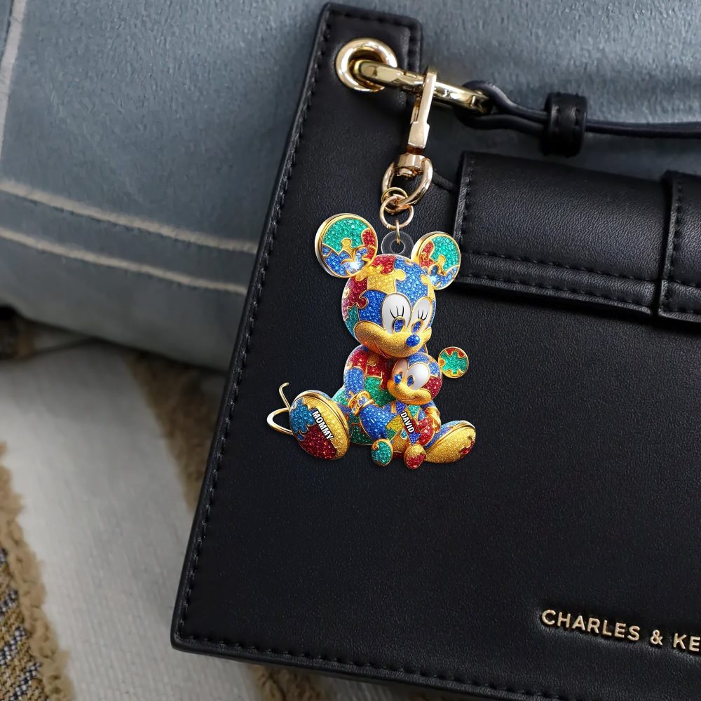 Personalized Gifts For Autism Mom Keychain 02Tgtn220325
