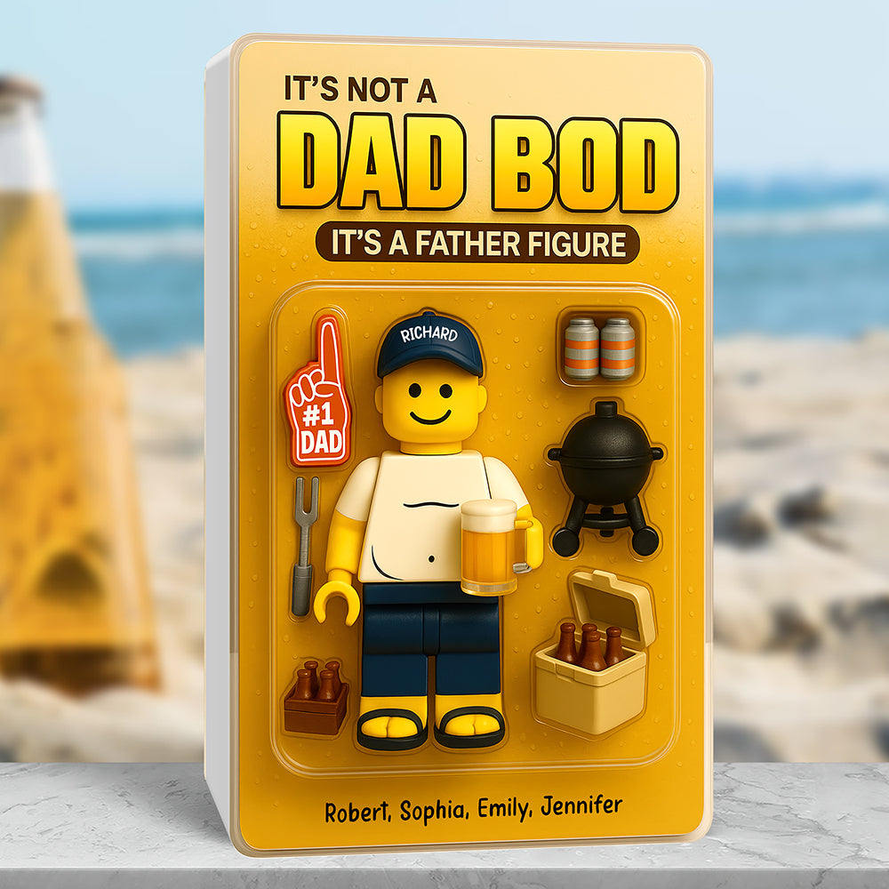 It'S A Father Figure Acrylic Plaque Personalized Gifts For Dad 05Naqn070525 - Image 2