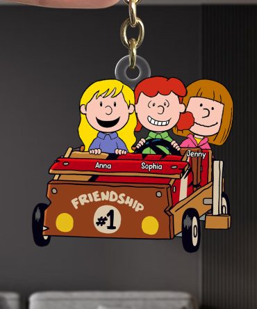 Personalized Gifts For Friends Keychain, Best Friendship 01Qhtn100125Hh
