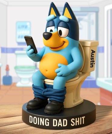 Funny Dad Doing Acrylic Plaque - Personalized Gifts For Dad 03Ohdt090525