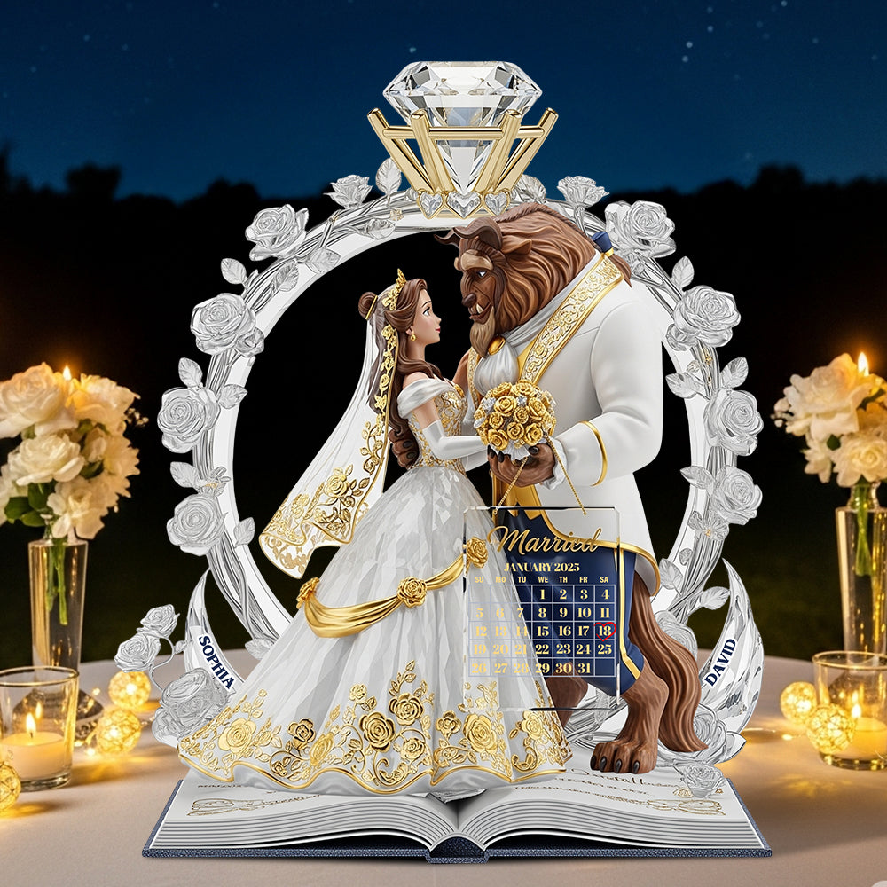 Our Fairytale Begins - Personalized Christmas Gifts For Newlyweds 03Tgdt130625 - Image 2