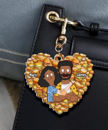 Personalized Gifts For Couple Keychain 02Acdt130225Hg