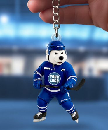 Festive Team Spirit Keychain – Personalized Gifts For Sports Lovers 01Hudt270625