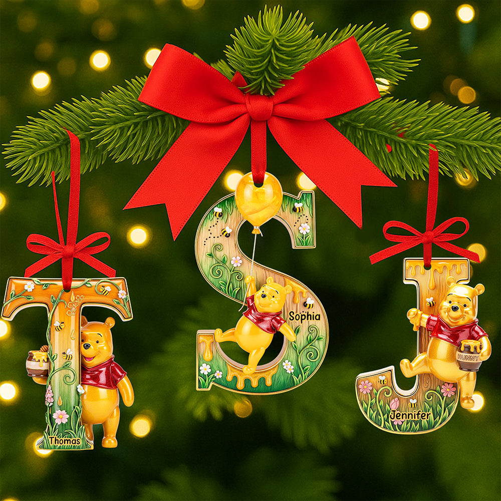 Festive Letter Keychain – Custom Gift For Cartoon Fans 04Naqn300825 - Image 2