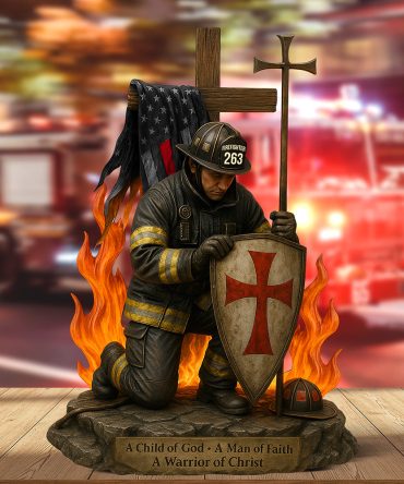 Knight Templar Acrylic Plaque - Personalized Gifts For Firefighter 01Qhqn190525