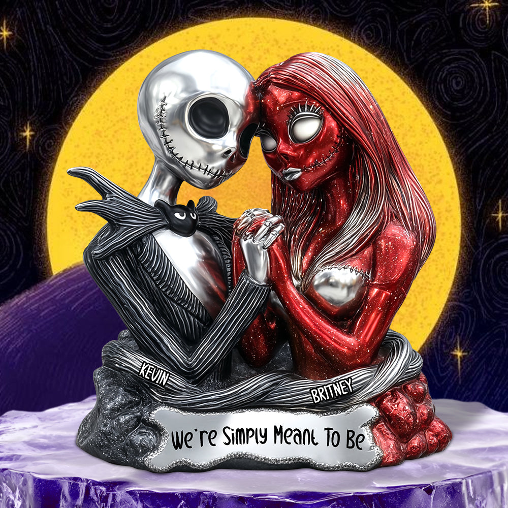 Horror Couple Acrylic Plaque Personalized Gifts For Couple 04Tgdt200525 - Image 2