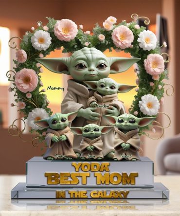 Personalized Gift For Mom Acrylic Plaque - Best Mom In The Galaxy 03Xqlu110425