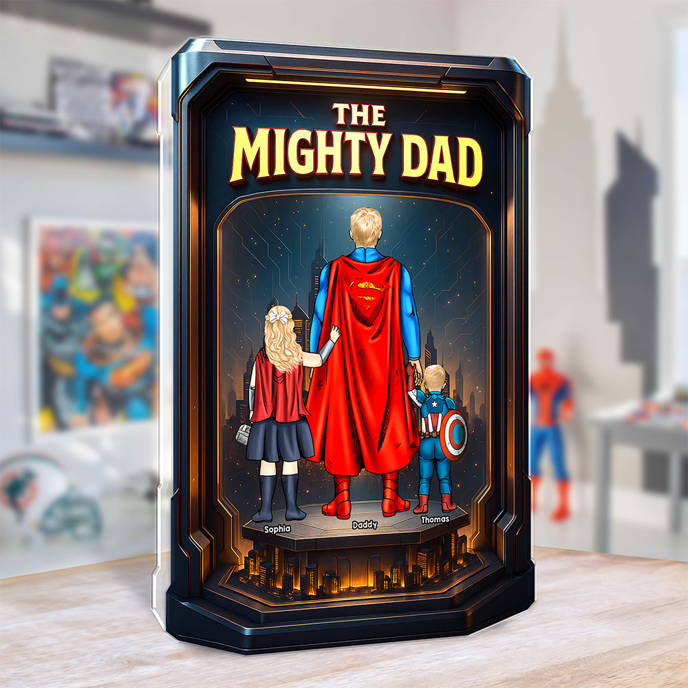 Dad Acrylic Plaque Personalized Gifts For Dad 03Kaqn300425Pa - Image 2