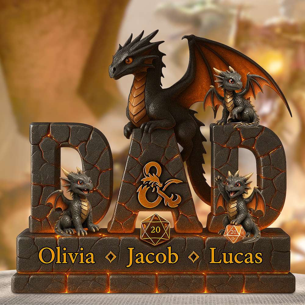 Dad Acrylic Plaque - Personalized Gifts For Dad 02Nadt210425 - Image 2