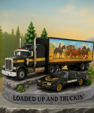 Classic Trucker Movie Acrylic Plaque- Personalized Gift For Trucker 04Qhpu210525