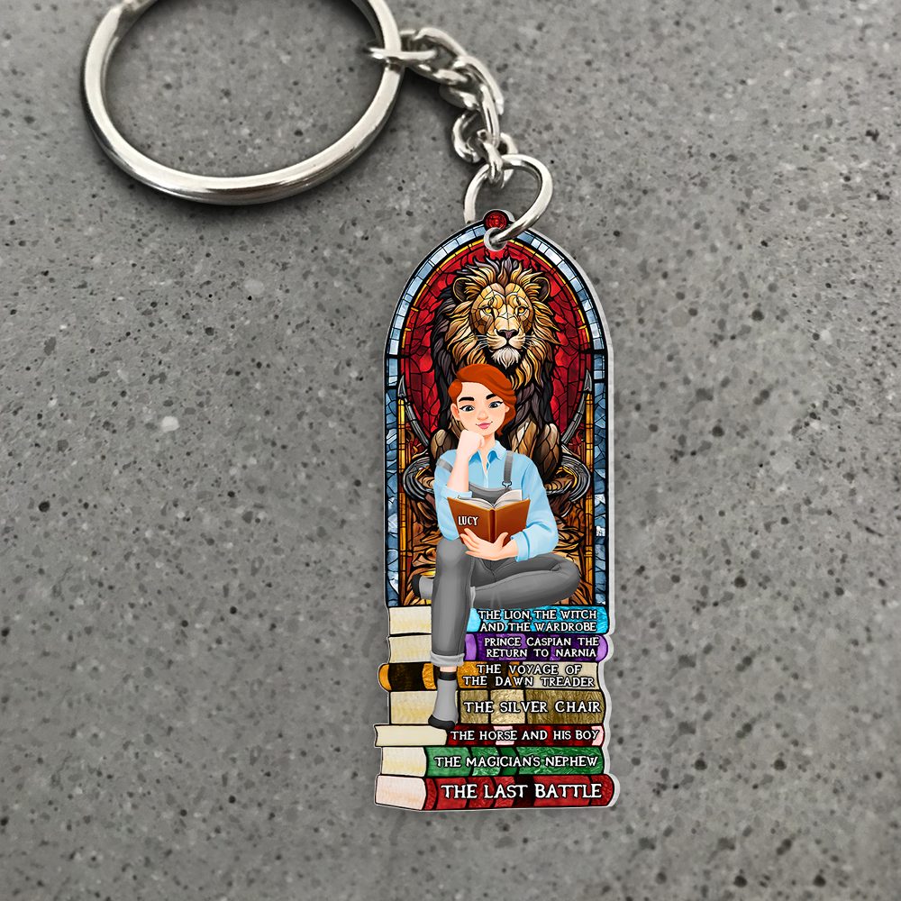 Personalized Gifts For Book Lover Keychain 07Hupu271224Pa - Image 2
