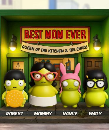 Personalized Gifts For Queen Mom Acrylic Plaque Best Mom Ever 01Dtdt110425