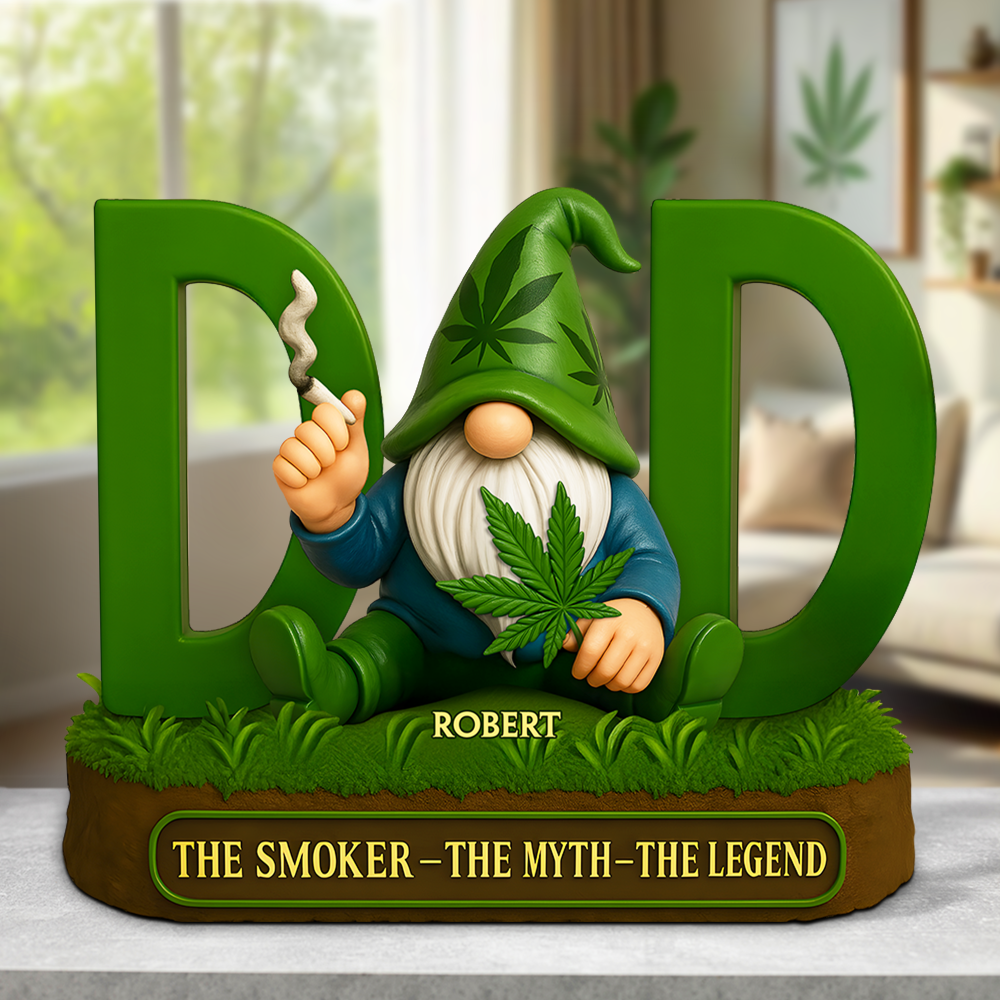 Weed Dad Plaque - Personalized Gifts For Dad 02Topu170525 - Image 2