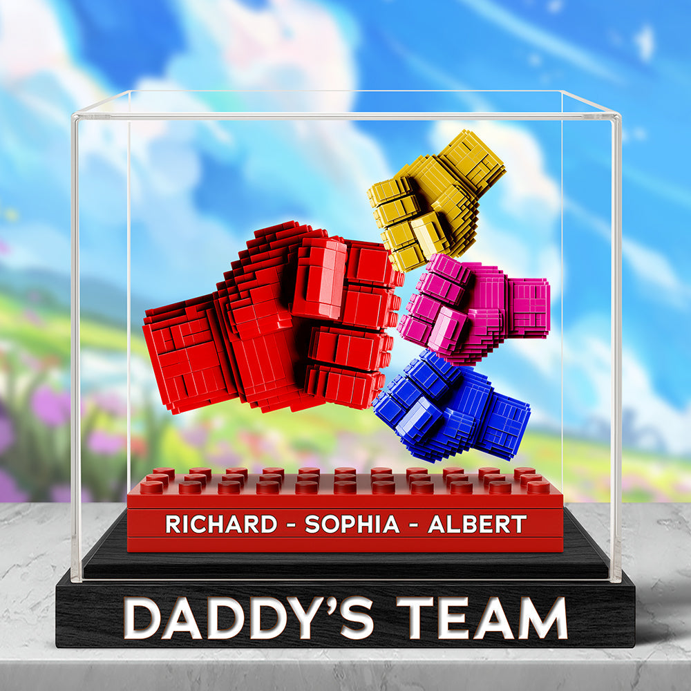 Dad'S Fist Bump Acrylic Plaque - Personalized Gifts For Father 04Ohqn150525 - Image 3