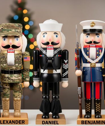 Service Pride Nutcracker Acrylic Plaque - Personalized Gifts For Veteran 04Hylu170925