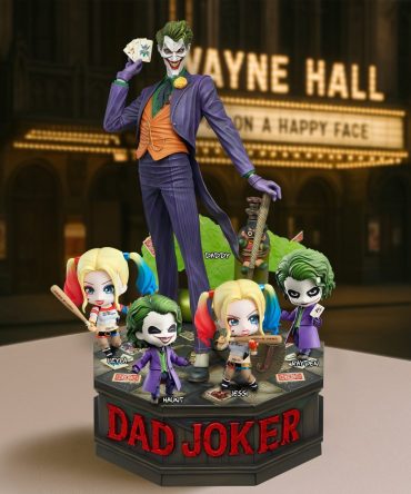 Clown Dad Acrylic Plaque Personalized Horror Gifts For Dad 01Hulu150525