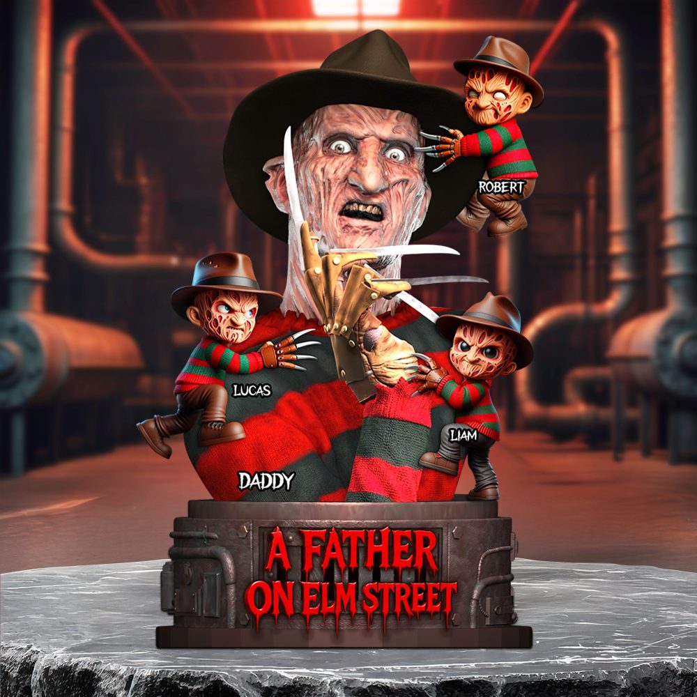 Horror Dad Acrylic Plaque Personalized Gifts For Dad 02Ohpu150525 - Image 2