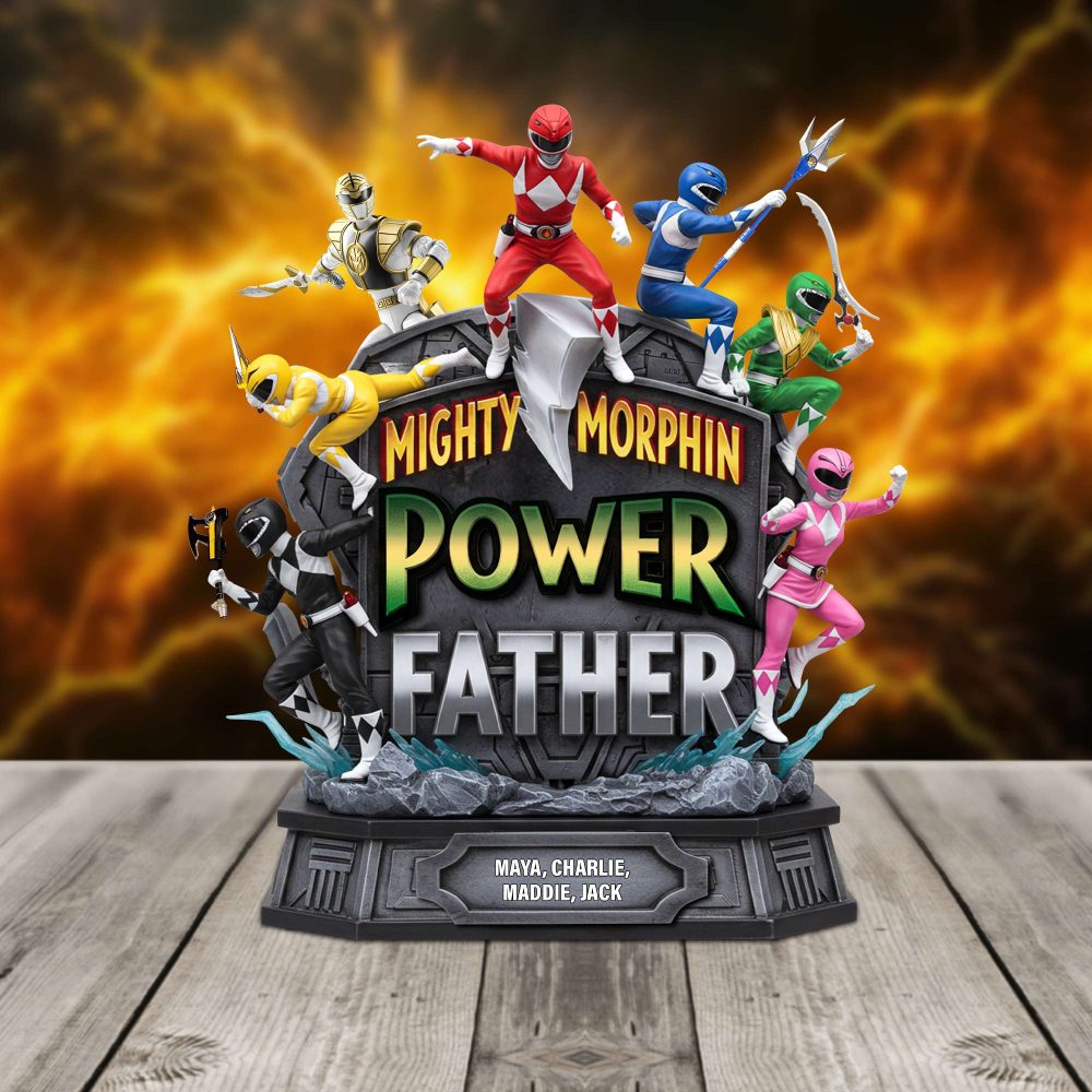 Power Father Acrylic Plaque Personalized Gifts For Dad 01Qhtn140525 - Image 2
