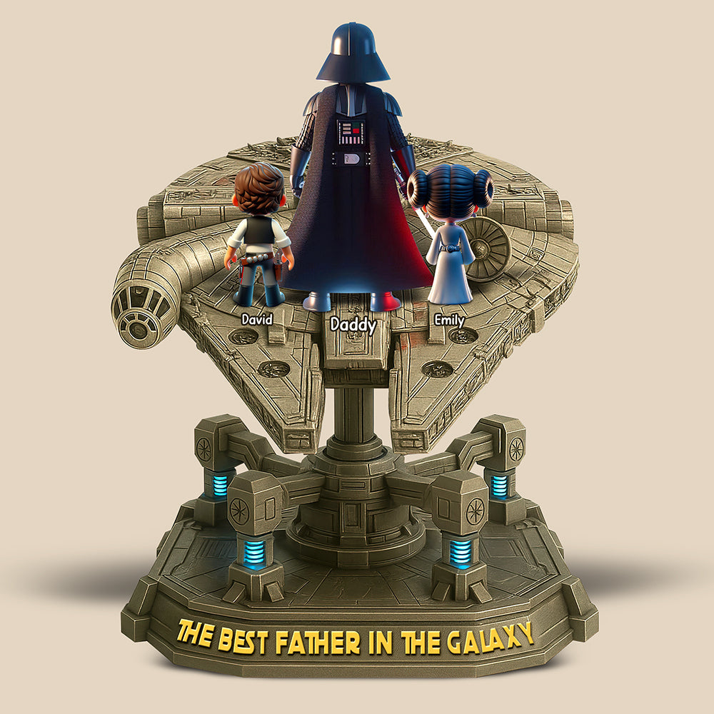 The Best Galaxy Father Acrylic Plaque - Personalized Gifts For Father 01Ohqn030525 - Image 4