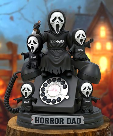 Ghost Dad Acrylic Plaque - Personalized Gifts For Dad 03Qhqn050525