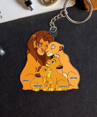 Personalized Gifts For Family Keychain 051Acpu111124