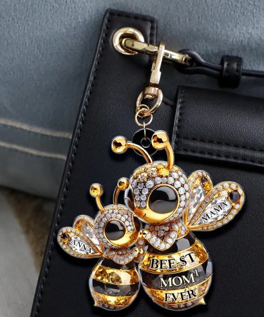Personalized Gifts For Bee Mom Keychain Bee-St Mom 01Tgdt310325