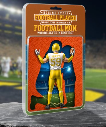 American Football Mom Acrylic Plaque - Personalized Gifts For Mother 012Ohdt280425