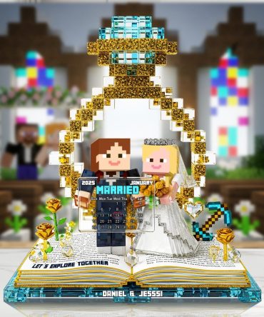 Together Married Couple Acrylic Plaque - Personalized Anniversary Gifts For Couple 03Tglu230625