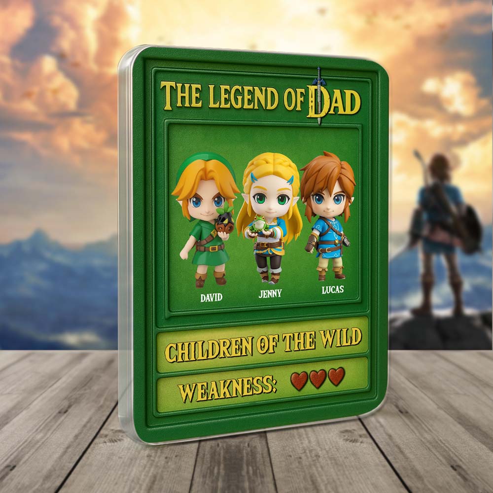 Gaming Legend Plaque Personalized Gifts For Dad 01Natn100525