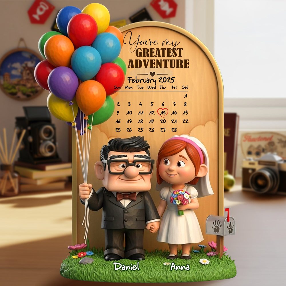 Greatest Adventure Acrylic Plaque - Personalized Anniversary Gifts For Couples 03Tolu190725 - Image 2