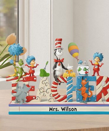 Cute & Playful Characters From Children'S Books Acrylic Plaque - Personalized Gifts For Teacher 02Qhqn130525
