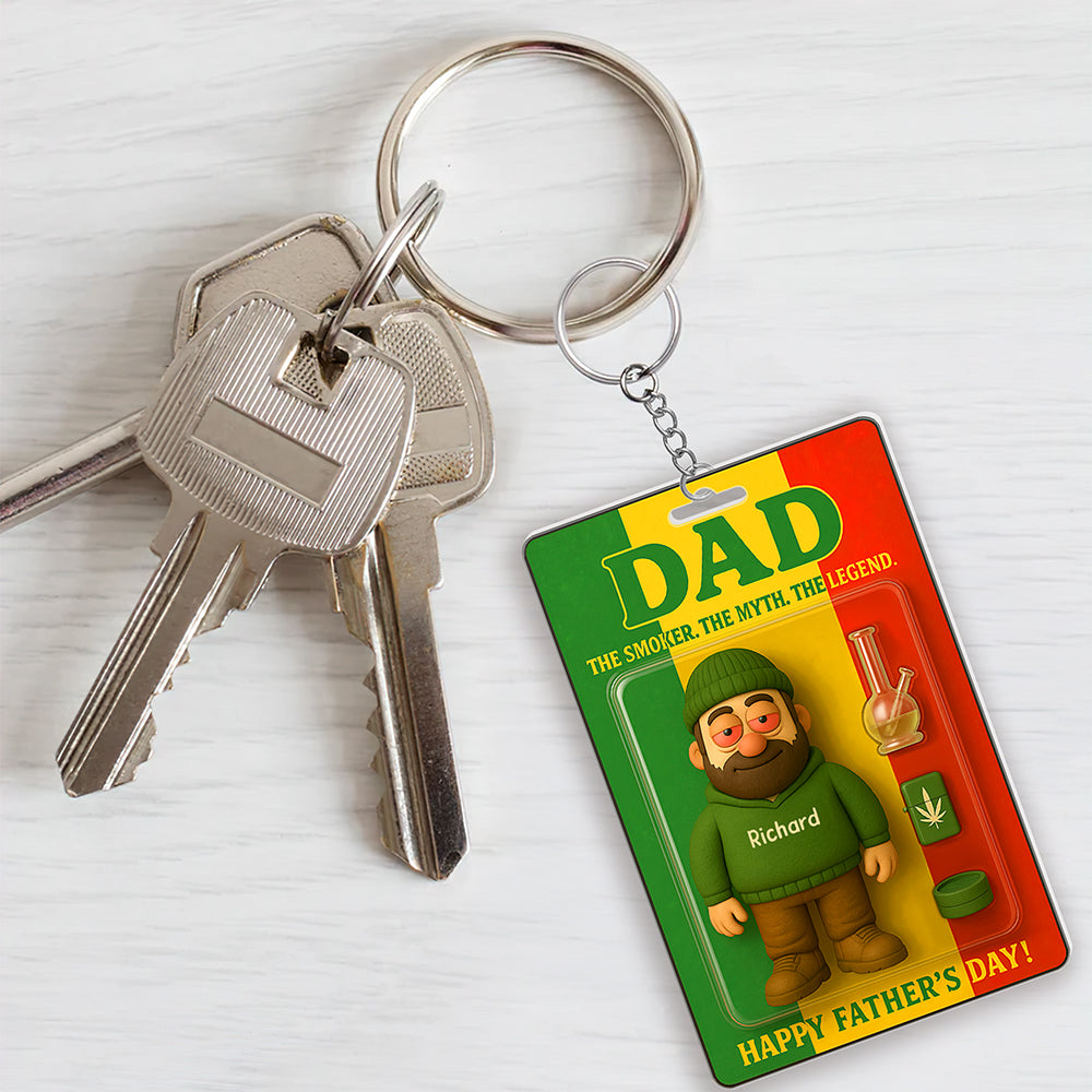 The Legend Dad Acrylic Keychain - Personalized Gifts For Father 02Toqn260425 - Image 3