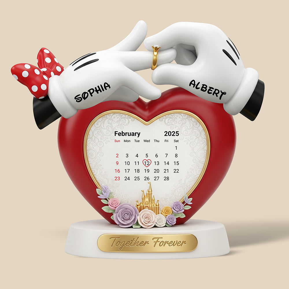 Sweet Love Story Acrylic Plaque - Personalized Gifts For Couple 01Naqn160625 - Image 2