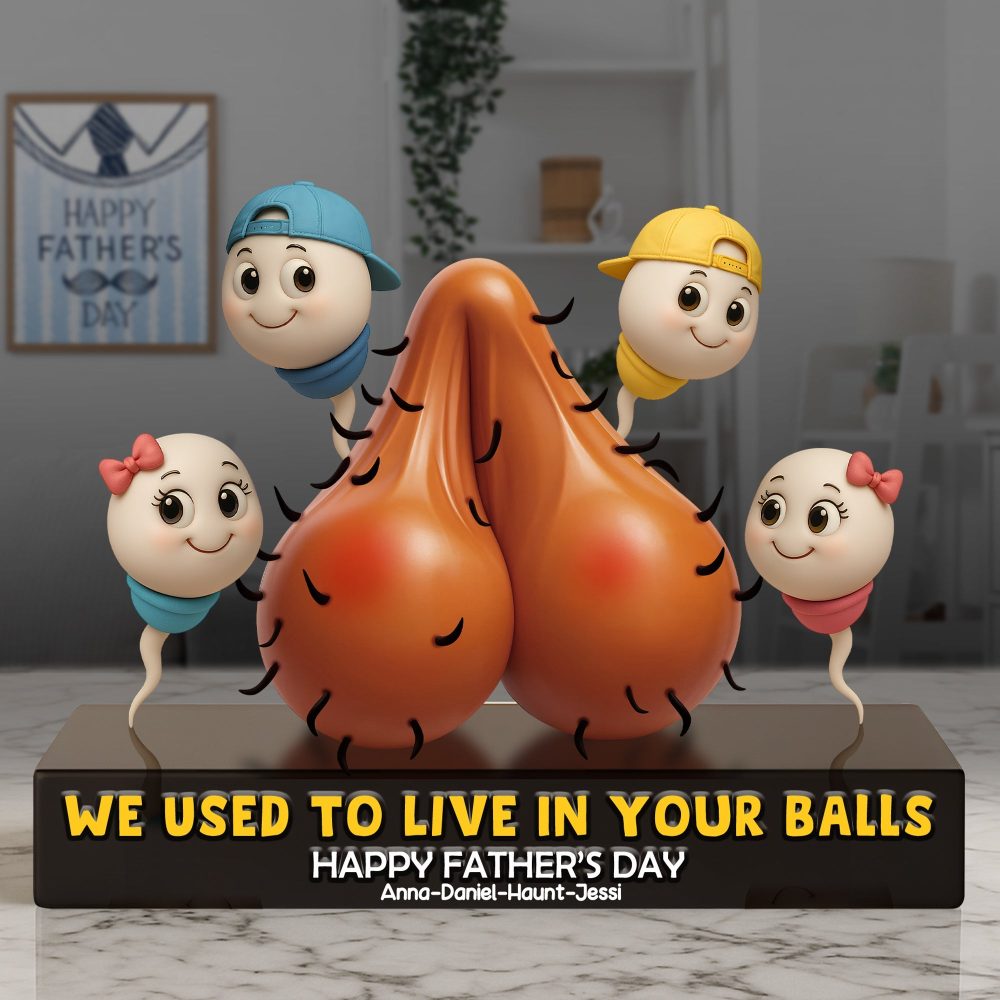 Funny Dad Acrylic Plaque - Personalized Christmas Gifts For Dad 02Ohlu250425 - Image 2