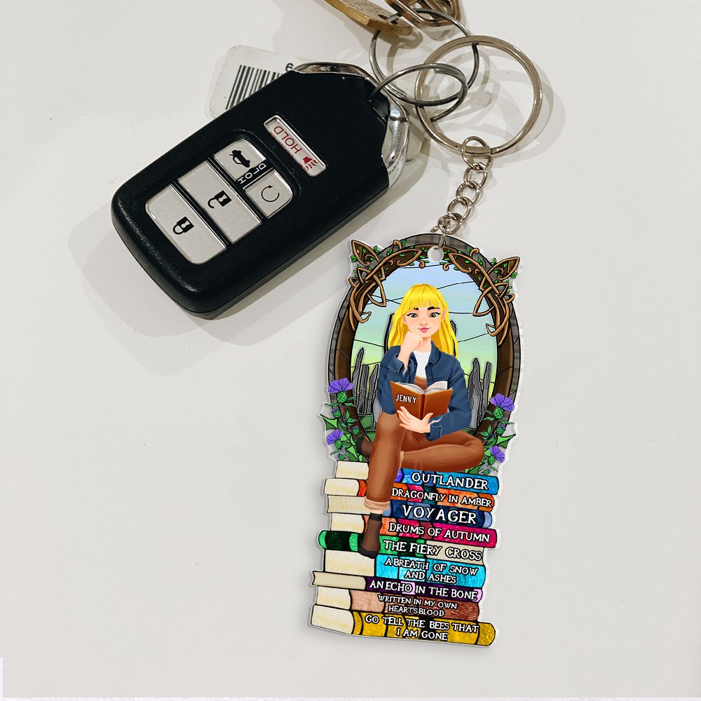 Personalized Gifts For Book Lover Keychain 05Hupu271224Pa - Image 2