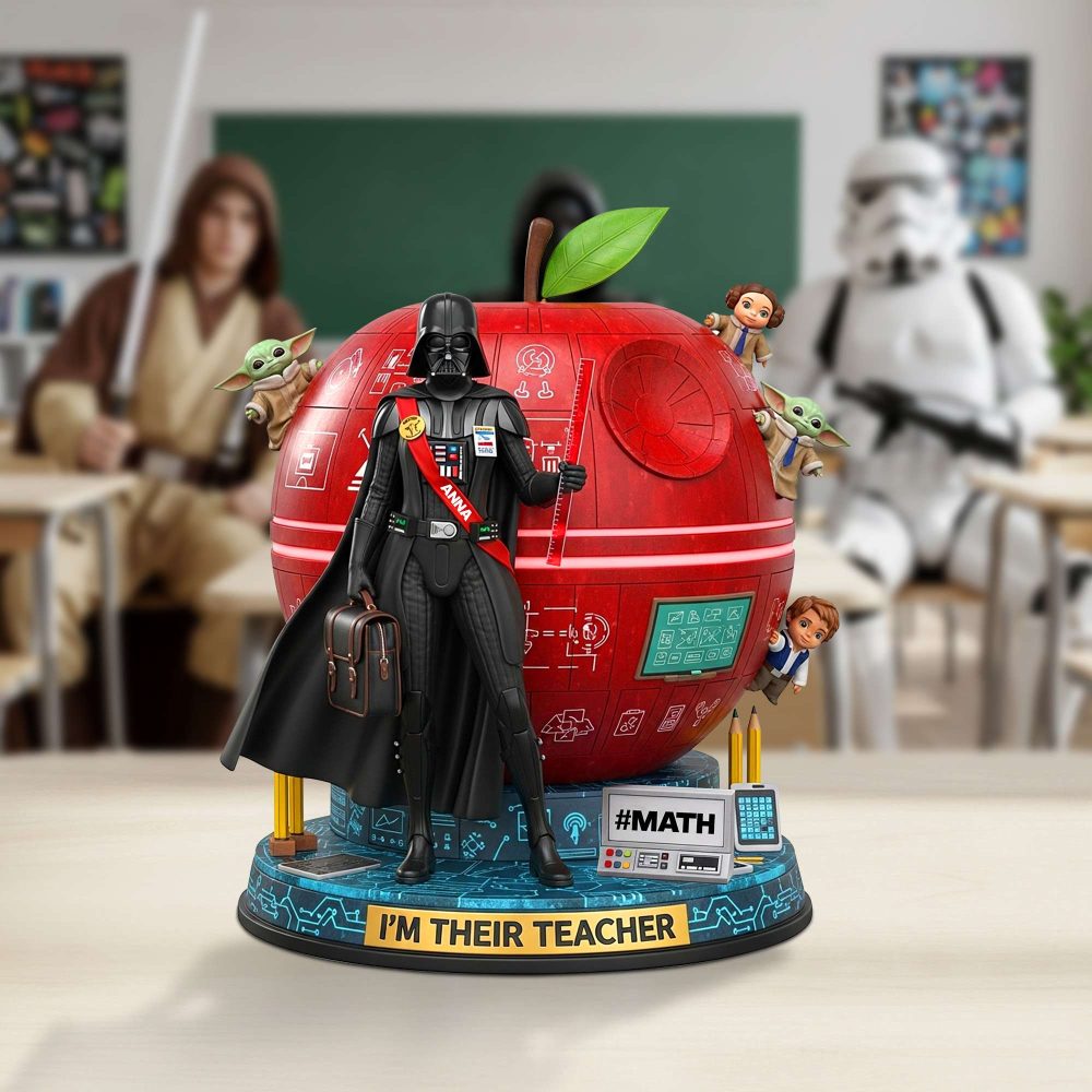 Galactic Teacher Acrylic Plaque - Personalized Gifts For Teacher 03Tgtn140625 - Image 2