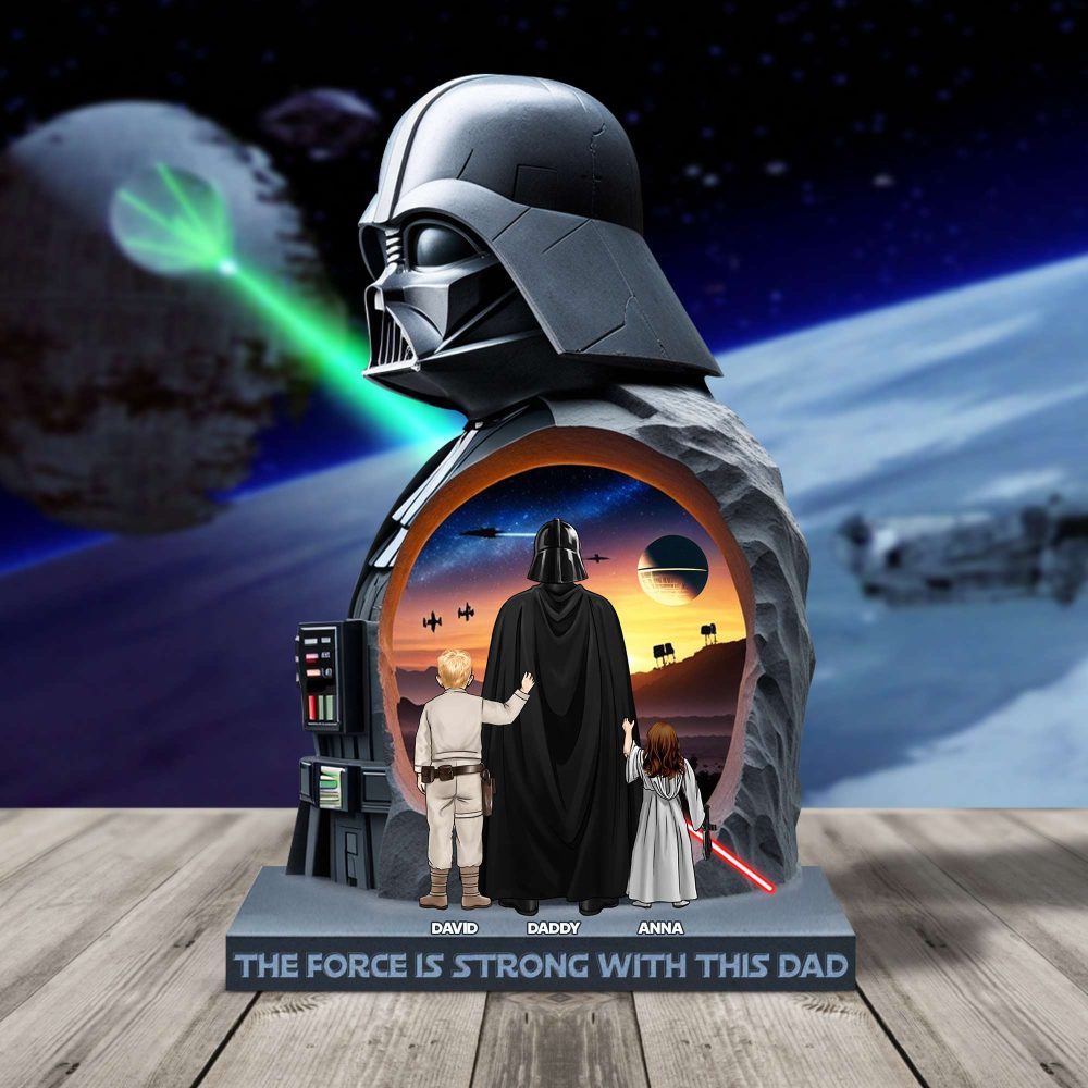 Best Galaxy Dad Model Acrylic Plaque Personalized Gifts For Dad 02Qhtn280425 - Image 2