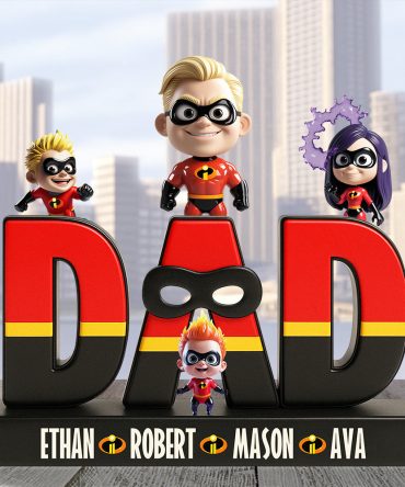 Super Dad Acrylic Plaque Gifts For Dad 012Nadt230425