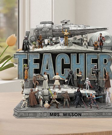 Personalized Gifts For Teacher Acrylic Plaque, Best Teacher In The Galaxy 05Qhqn260525