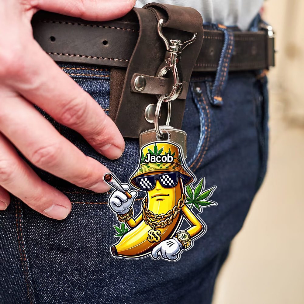 Personalized Gifts For Weed Lover Keychain 01Topu311224