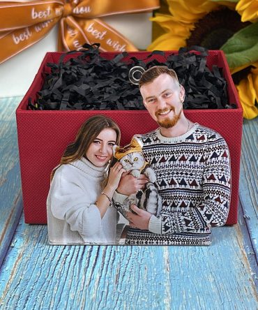 Custom Photo Gifts For Couple Keychain 211Acvp140924