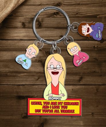 Personalized Gifts For Mom Keychain 06Totn140225Hg